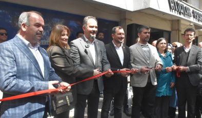 ÖZCAN İKİNCİ SEÇİM BÜROSUNU AÇTI