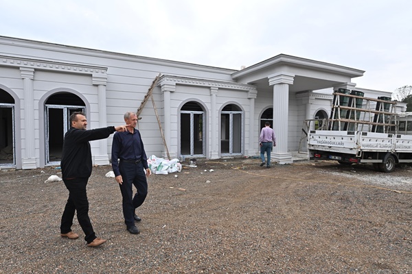 Kırsal mahallelerde sosyal tesis projeleri hayata geçiyor