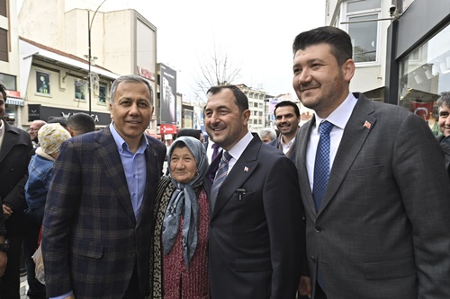 CÜNEYT YÜKSEL’E BAKAN DESTEKLERİ DEVAM EDİYOR…..