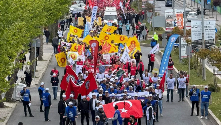 Çorlu’da 1 Mayıs Coşkusu: Emek ve Dayanışma Alanlarda Kutlandı