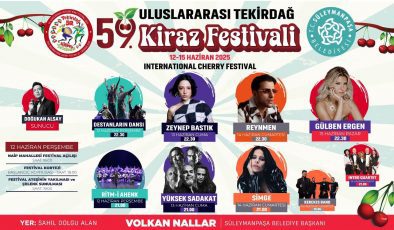 Kiraz Festivali Şehri Bayram Yerine Çevirecek
