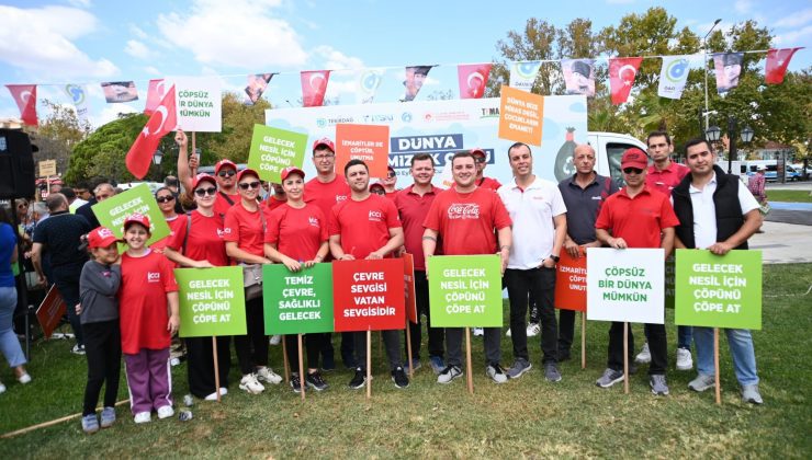 Tekirdağ’da Dünya Temizlik Günü Coşkusu