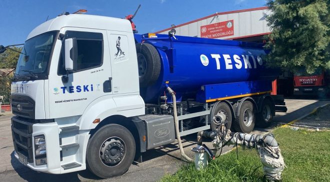TESKİ’DEN EDİRNE’YE SU DESTEĞİ