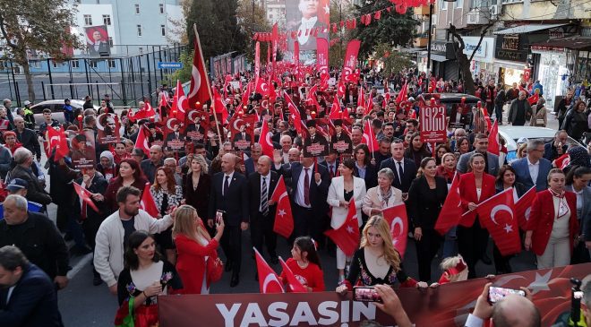 TEKİRDAĞ’DA CUMHURİYETİN 102’YILI COŞKU İLE KUTLANDI