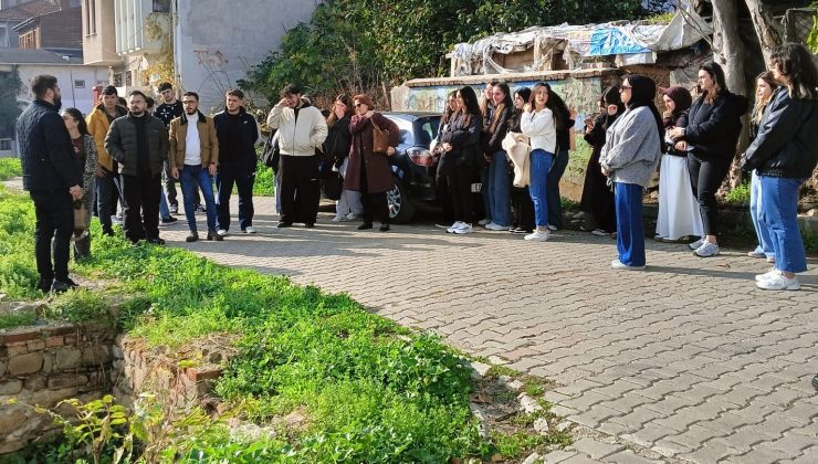 ÖĞRENCİLER MİRAS ATÖLYESİ’NDE TARİHLE BULUŞTULAR