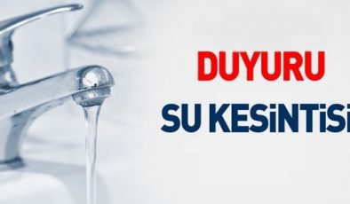 Süleymanpaşa’da 12 saatlik planlı su kesintileri başlıyor! İşte mahalle mahalle su kesintisi programı