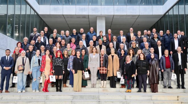 Candan Yüceer gazetecilerle buluştu: “Basın Evi sözümüzü tutuyoruz”