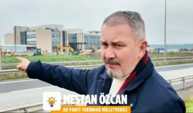 Mestan Özcan’dan Çorlu–Ergene için ulaşım müjdesi