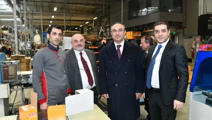 Vali Soytürk Kapaklı’daki Kale Kilit Fabrikası’nı gezdi