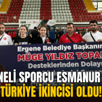 ergeneli-sporcu-esmanur-kara-turkiye-ikincisi-oldu