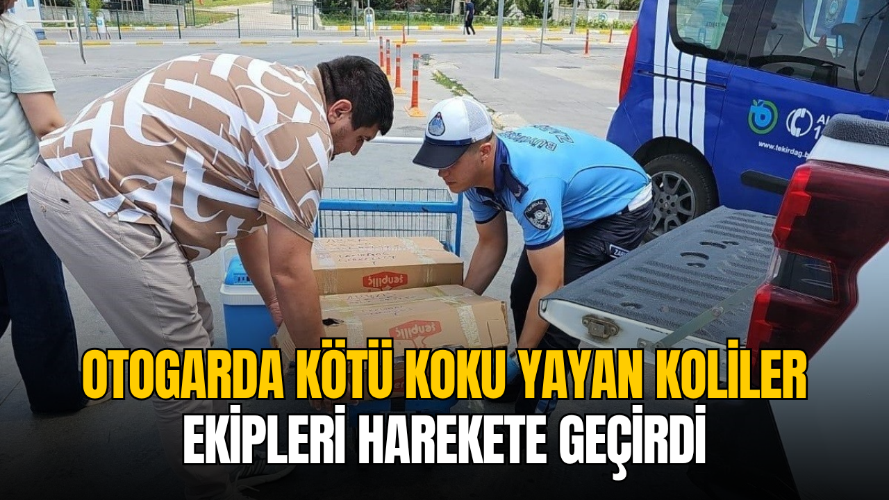 Otogarda kötü koku yayan koliler ekipleri harekete geçirdi